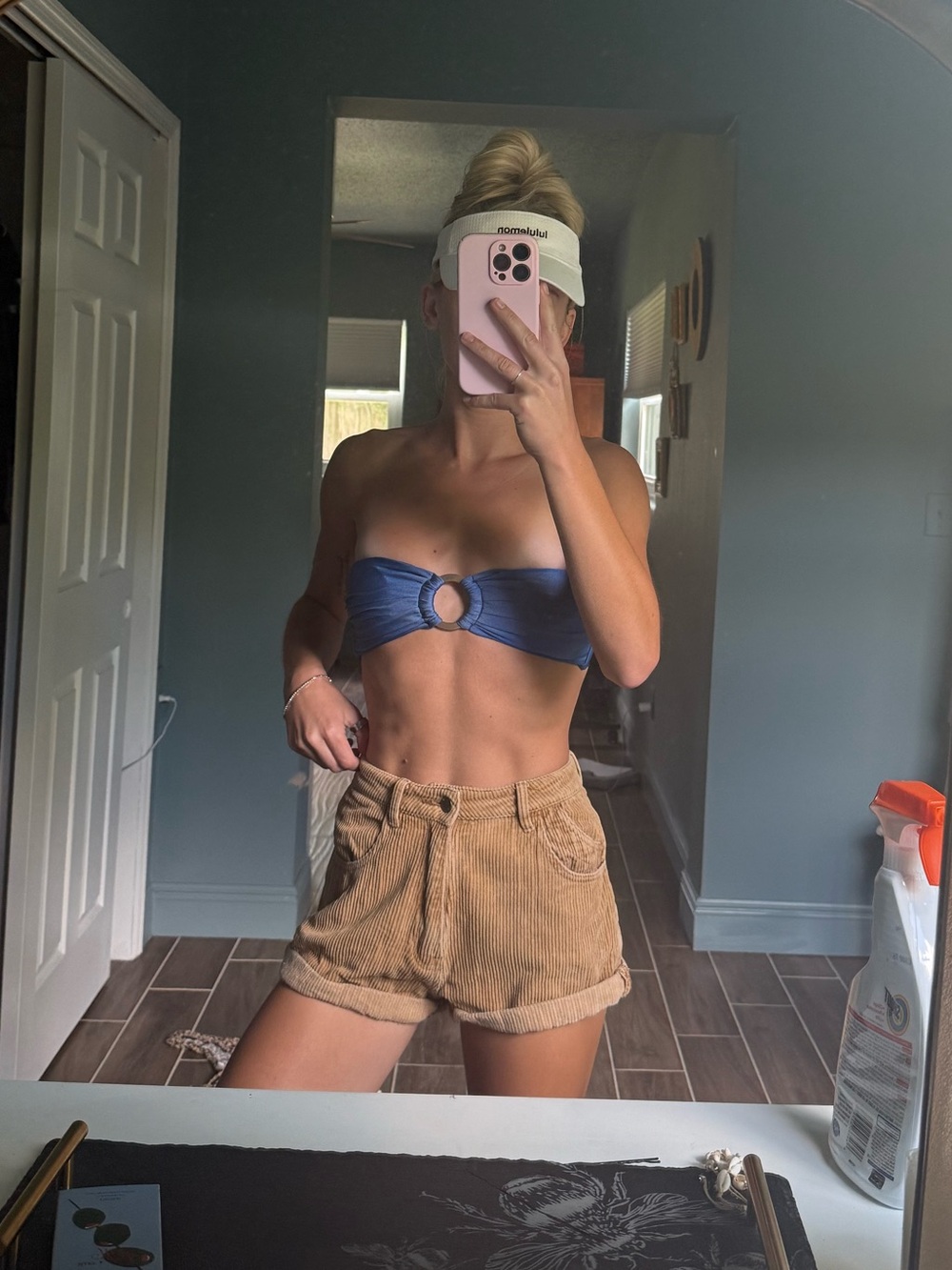 ROLLA'S corduroy high waist mini shorts